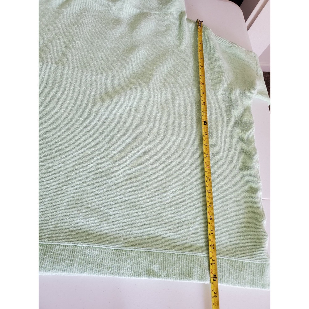 Free People Ottoman Slouchy Tunic Sweater AGreen Mock Neck OB432957 Large - Picture 14 of 16